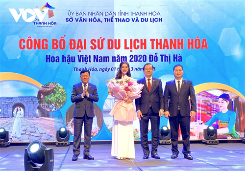 Hoa hậu Đỗ Thị Hà trở thành Đại sứ Du lịch Thanh Hóa